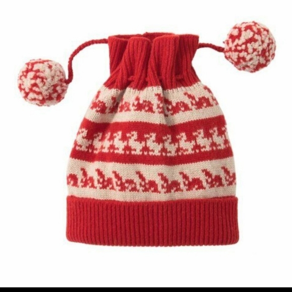 Burberry Accessories - NWT Burberry Pompom Beanie